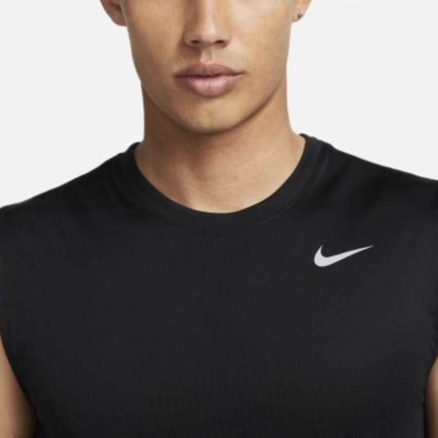 Dry Fit Legend Sleeveless Fitness T-Shirt M — Black: Matte Silver / DX0992-010