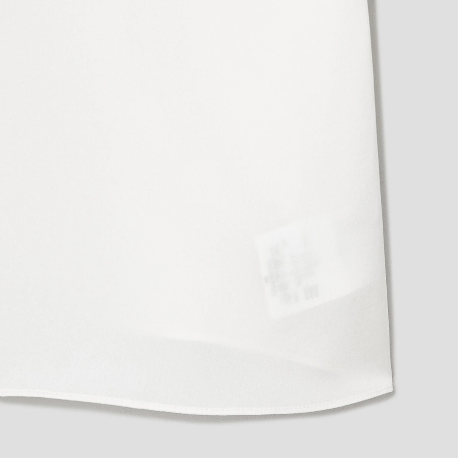 Theory Women Silk Georgette Short Sleeve Camp Shirt - Ivory