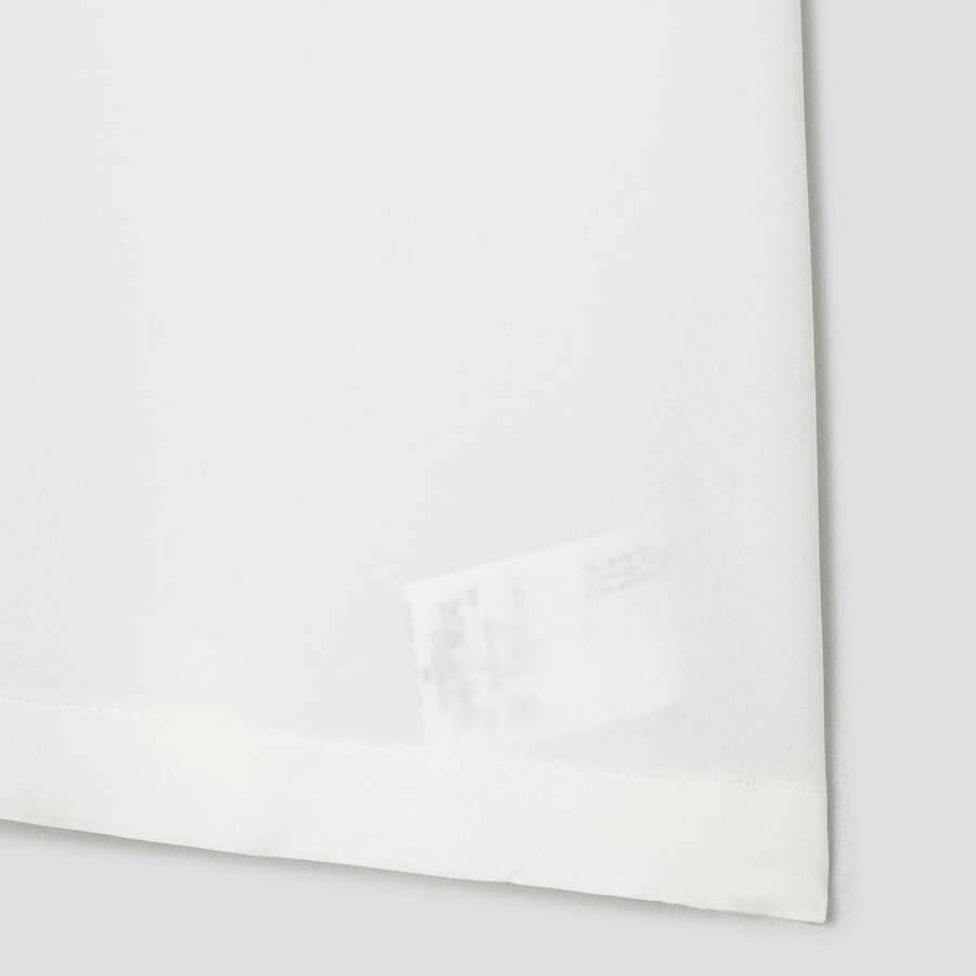 Theory Women Silk Georgette Fluid Polo Top - Ivory