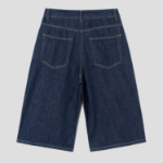 KUHO [HEART FOR EYE] Bermuda Denim Shorts - Navy