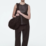 COS Oversized Quilted Crossbody Bag – Dark Brown