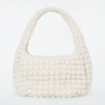 COS Oversized Quilted Crossbody Bag – Light Beige