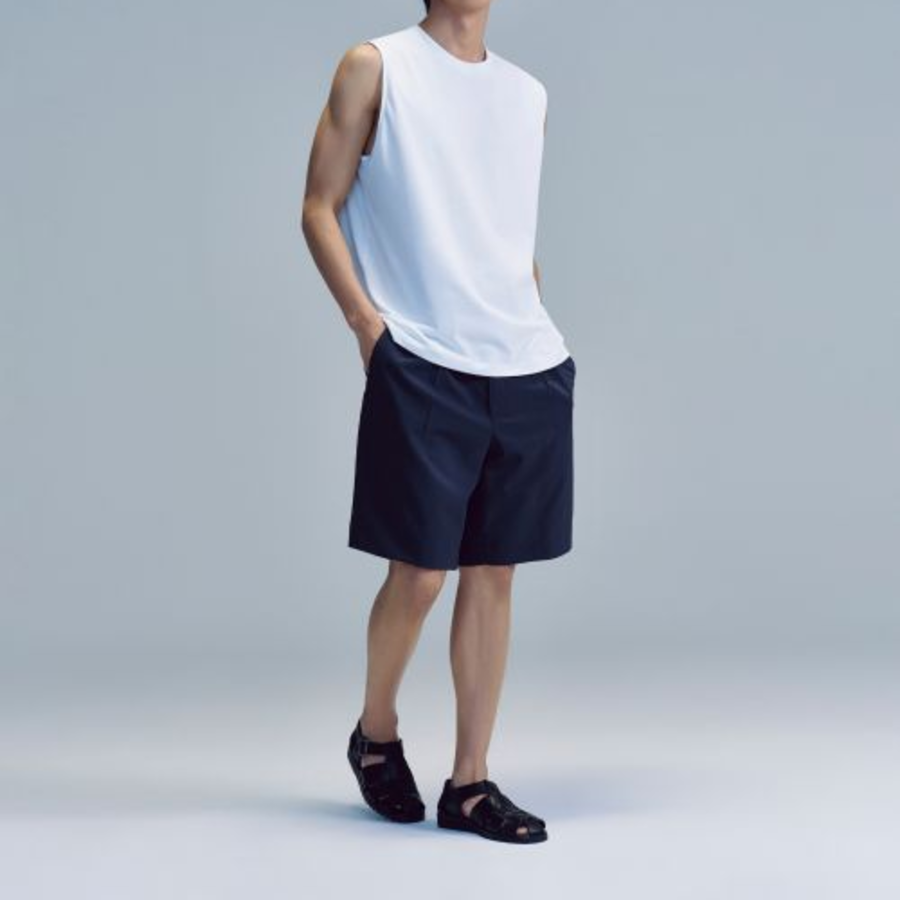 [Cooltandard] Relaxed Sleeveless Top — White