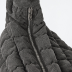 COS Oversized Quilted Crossbody Bag – Grey Denim