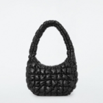 COS Quilted Mini Bag – Leather Black