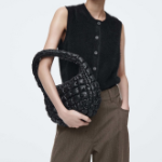 COS Quilted Mini Bag – Leather Black