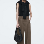 COS Quilted Mini Bag – Leather Black