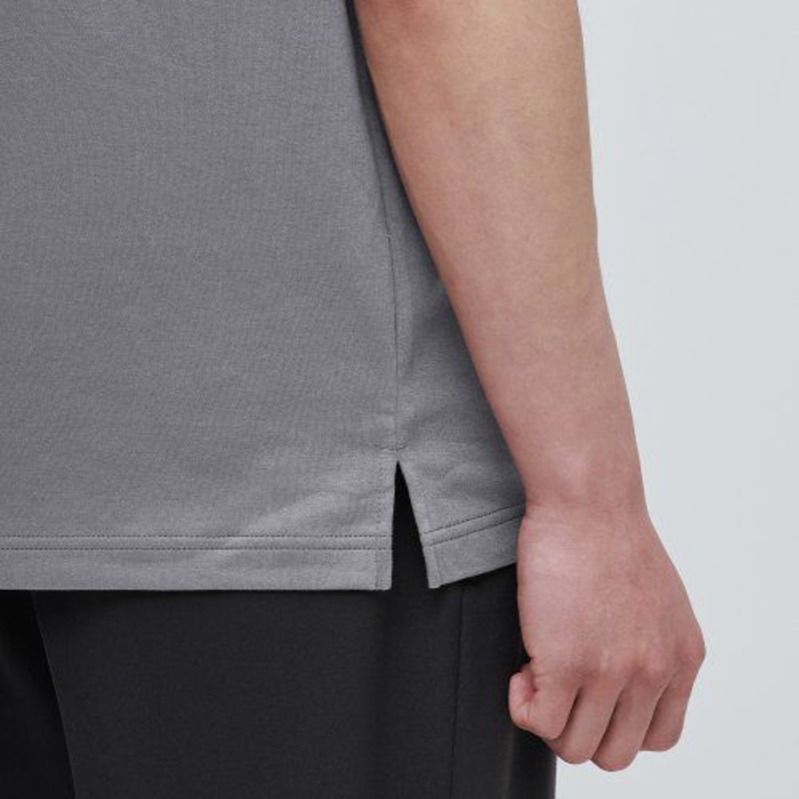 Relaxed Sleeveless Top — Grey