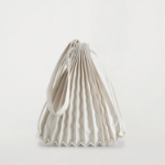 COS ACCORDION Tote Bag – Canvas Chalk