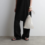 COS ACCORDION Tote Bag – Canvas Chalk