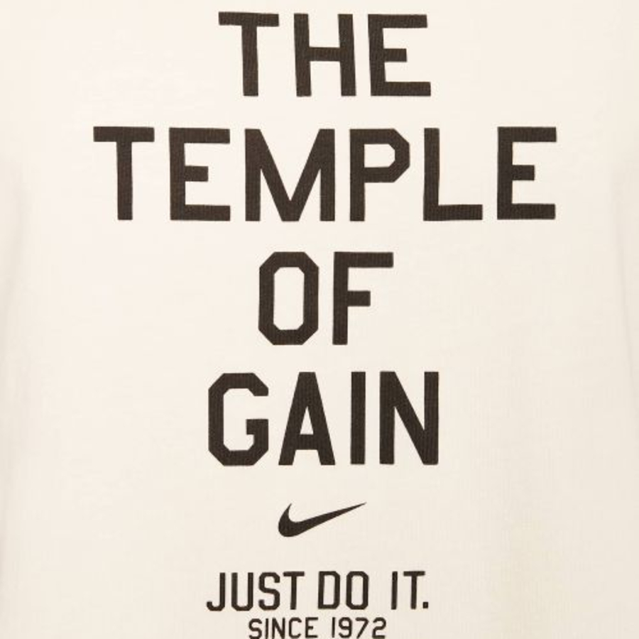 Sleeveless T-Shirt M — Ivory