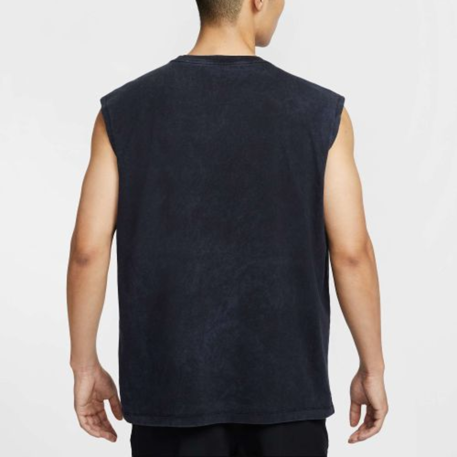 Sleeveless T-Shirt M — Black