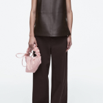 COS Ruffle Shoulder Bag – Light Pink