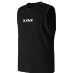 Muscle Fit Dual Sleeveless — Black