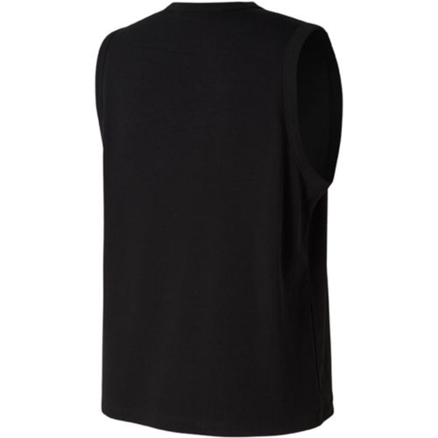 Muscle Fit Dual Sleeveless — Black