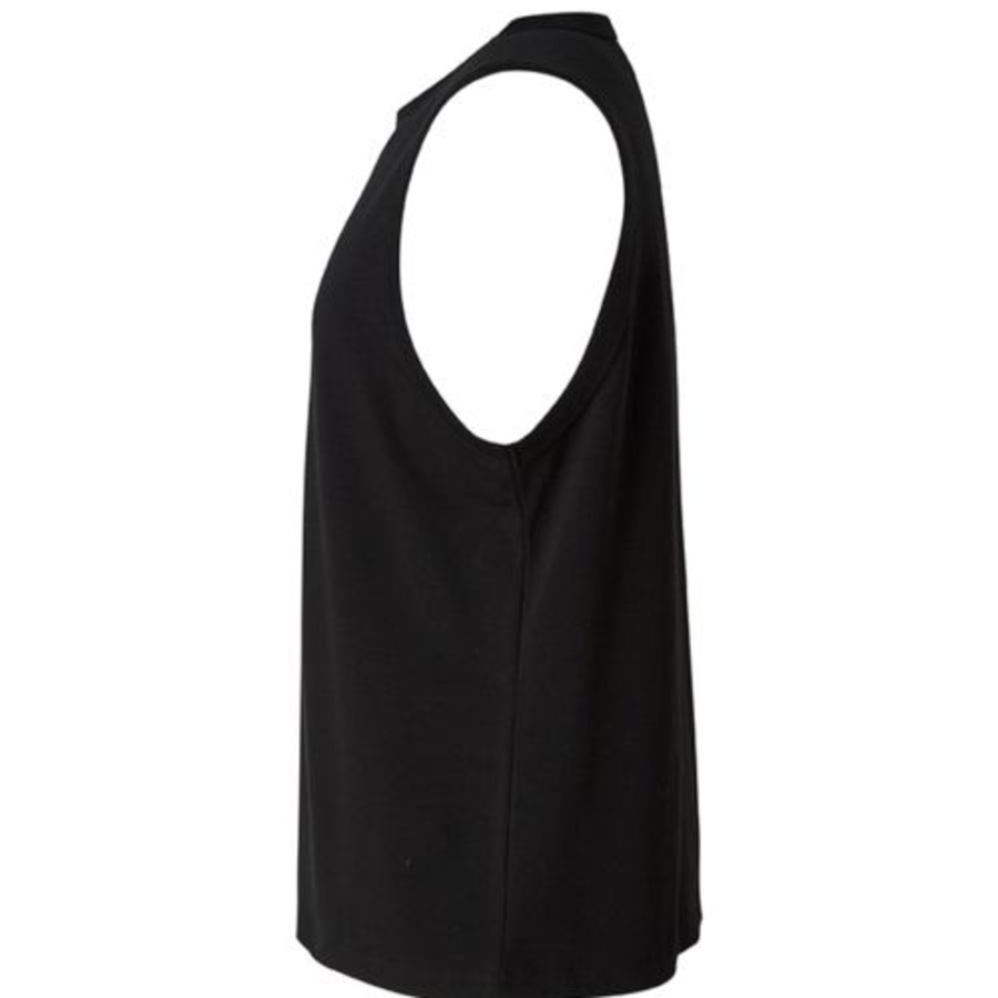 Muscle Fit Dual Sleeveless — Black
