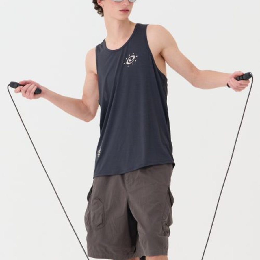 Step AskIn Singlet — Black