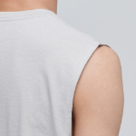 Layered Sleeveless Tank — Long Length — Mushroom