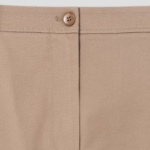 KUHO [Summer Icon Slacks] Linen Blend Baggy 201 Pants - Yellowish Brown