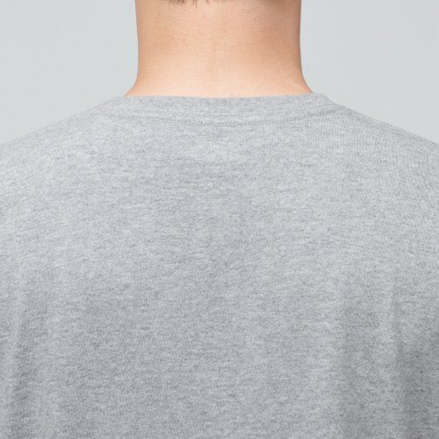 Layered Sleeveless Tank — Regular Length — Medium Gray