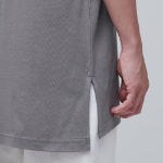 Layered Sleeveless Tank — Long Length — Grey