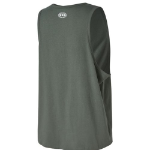 Pure Cotton Arch Logo Sleeveless — Khaki