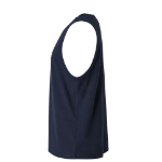 Muscle Fit Dual Sleeveless — Navy