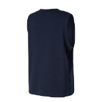 Muscle Fit Dual Sleeveless — Navy
