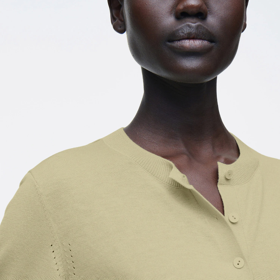 COS – Short-Sleeve Merino Wool-Blend Cardigan