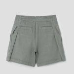 KUHO [Golf] Pocket Detail Denim Shorts – Khaki
