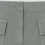 KUHO [Golf] Pocket Detail Denim Shorts – Khaki