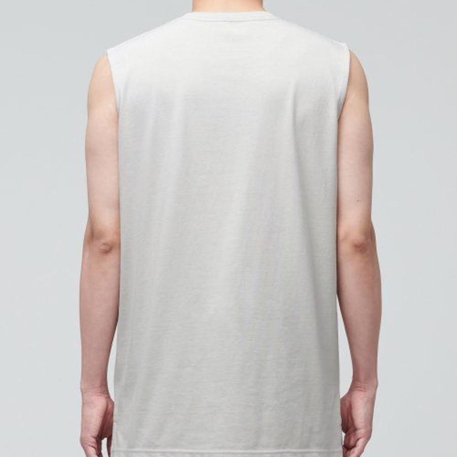 Layered Sleeveless Tank — Regular Length — Mushroom