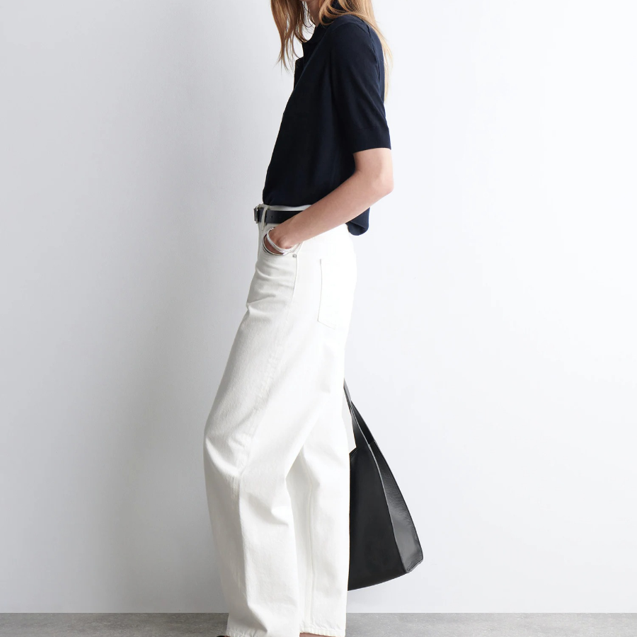 COS – Merino Wool-Blend Polo Cardigan