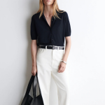 COS – Merino Wool-Blend Polo Cardigan