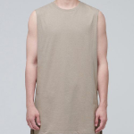 Layered Sleeveless Tank — Long Length — Dusty Beige