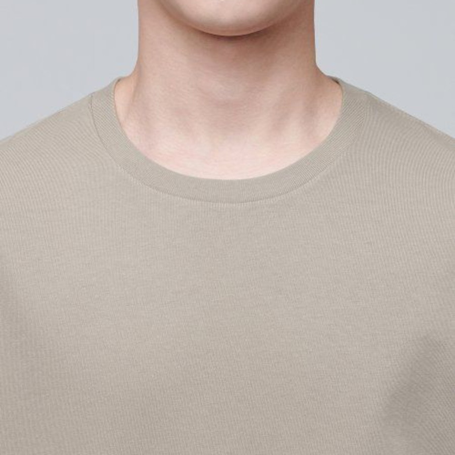 Layered Sleeveless Tank — Long Length — Dusty Beige