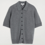 COS – Merino Wool-Blend Polo Cardigan