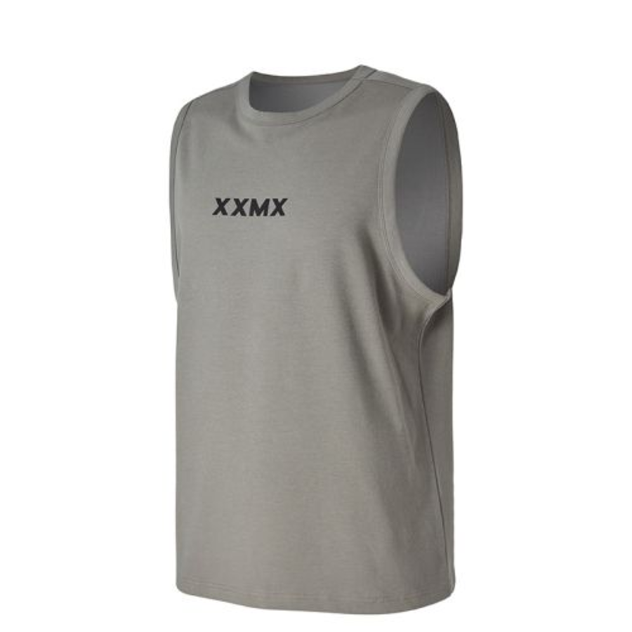 Muscle Fit Dual Sleeveless — State Mud Grey