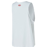 Pure Cotton Arch Logo Sleeveless — White