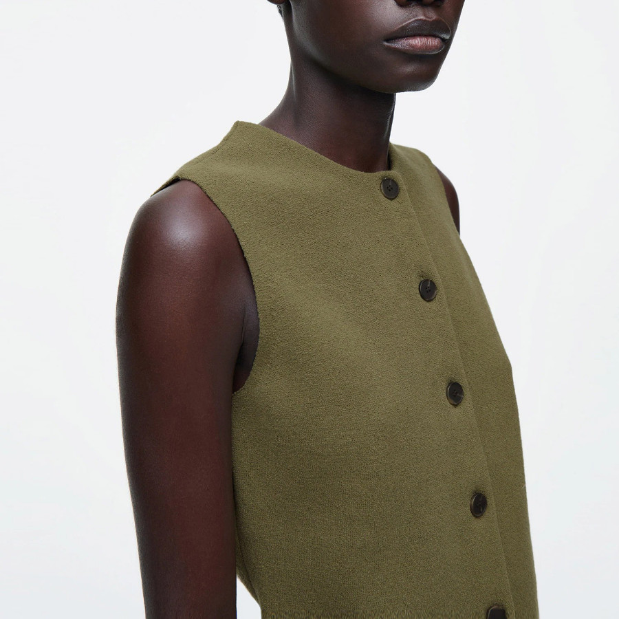 COS – Knitted Cotton Waistcoat