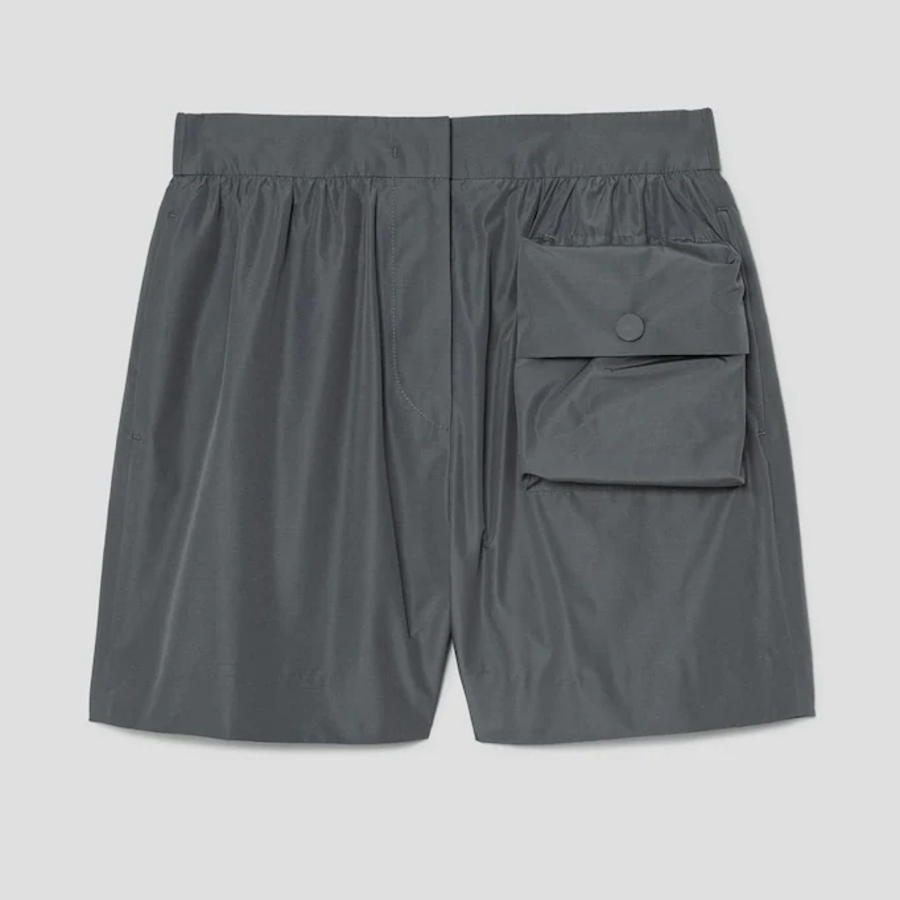 KUHO [Golf] Solid Pocket Detail Shorts - Grey