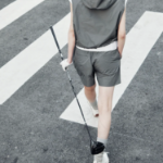 KUHO [Golf] Solid Pocket Detail Shorts - Grey