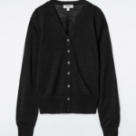 COS – Merino Wool V-Neck Cardigan