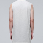 Layered Sleeveless Tank — Long Length — Oatmeal