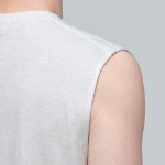Layered Sleeveless Tank — Long Length — Oatmeal