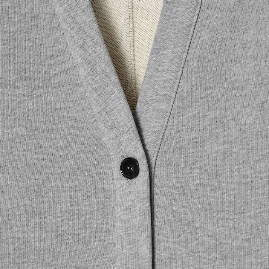 COS – Double-Face Jersey V-Neck Cardigan