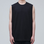 [Coolstand] Relaxed Sleeveless Tank — Black