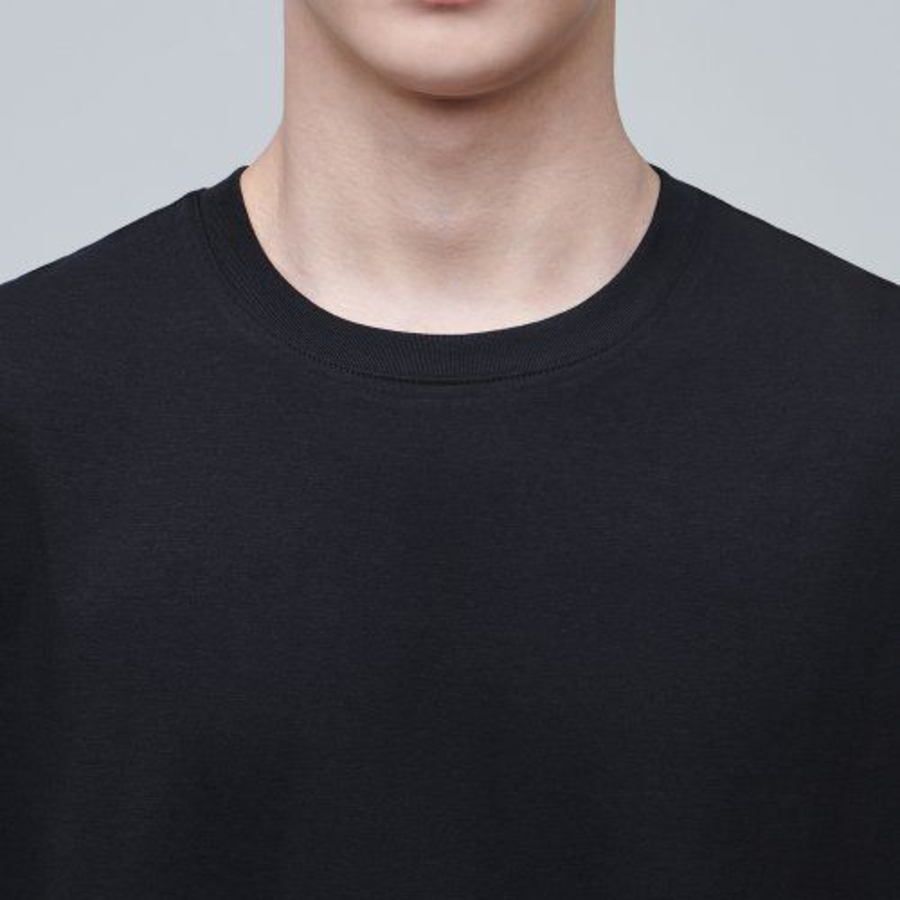 [Coolstand] Relaxed Sleeveless Tank — Black