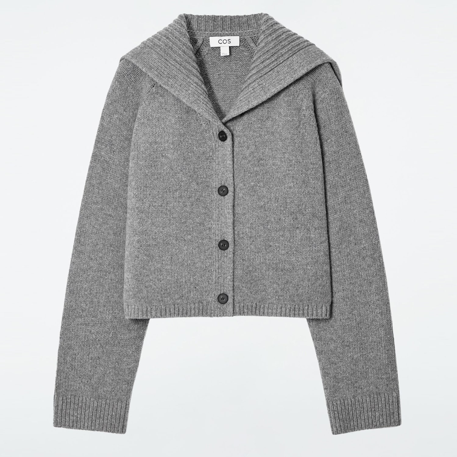 COS – Wool Sailor Collar Cardigan