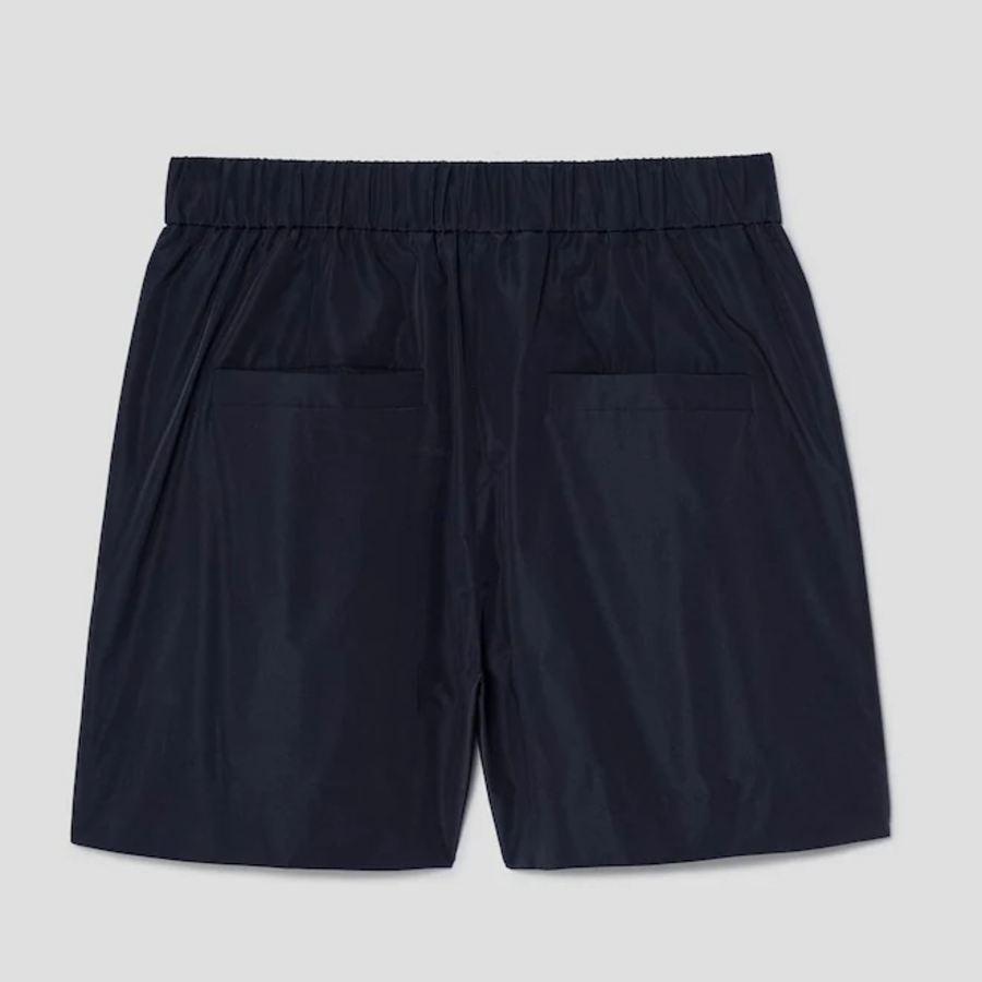KUHO [Golf] Solid Pocket Detail Shorts - Navy